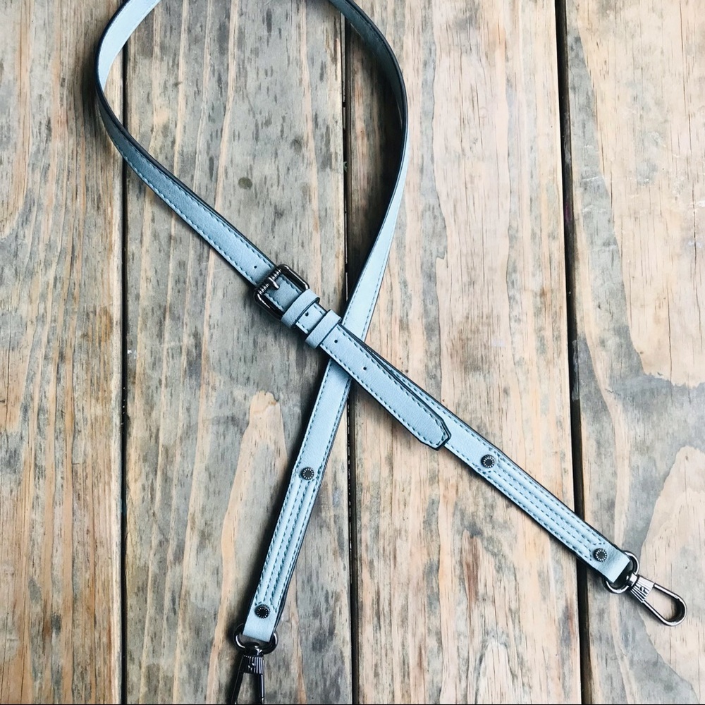 3/$20 Rebecca Minkoff blue purse strap replacement
